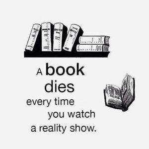 6b books dies when you watch TV